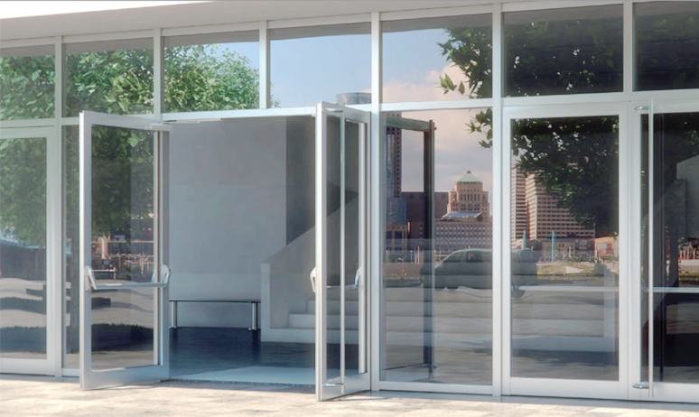 Преимущества алюминиевых дверей для квартиры